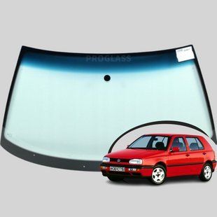 Лобове скло VW Golf 3 (Хетчбек, Комбі) (1991-1997) / Фольксваген Гольф 3 кріп. дзеркала (1994-1997р.) 8541/IN25AGNBLZ фото