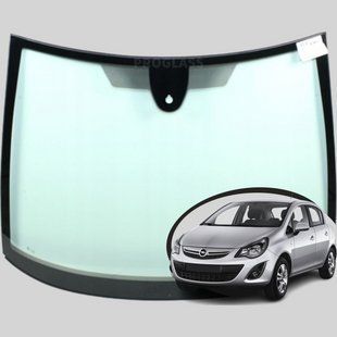 Лобовое стекло Opel Corsa D (Хетчбек) (2006-2013) / Опель Корса Д с датчиком 6312/6341AGSBLMVZ1R фото