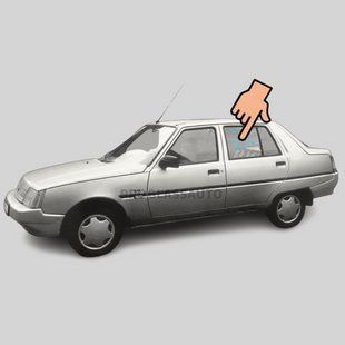 Боковое стекло ЗАЗ 1103/1105 (славута) (дана) (1987-2011) заднее дверное опускное левое 4538LCLSRD фото