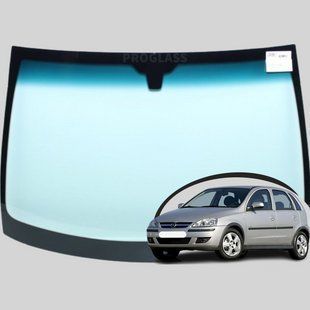 Лобове скло Opel Corsa C (Хетчбек) (2000-2006) / Опель Корса С 6290AGSBL фото
