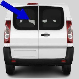 Скло розпашне ліве Fiat Scudo (Мінівен) (2006&ndash;2016) 2736/3752/6553/8413AGNBL фото