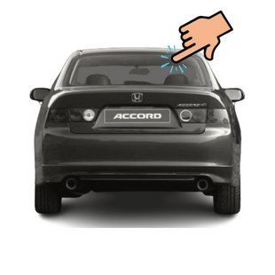 Заднє скло HONDA ACCORD 7 (03-08) SDN / TOURER 1796456747 фото