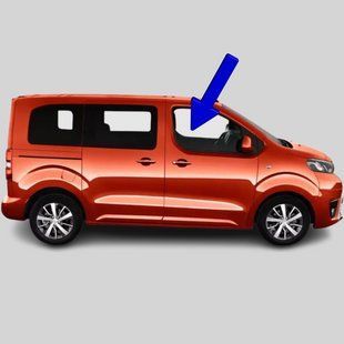 Скло передніх правих дверей Citroen Jumpy/Spacetourer (Мінівен) (2016-) / Сітроен СпейсТурер 2756/6569/8423AGSVZ фото