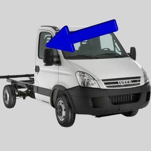Лобове скло Fiat/Iveco Daily (Мінівен) (1999-2014) / Фіат Дейлі 3725AGNBL фото