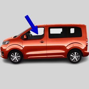 Скло передніх лівих дверей Citroen Jumpy/Spacetourer (Мінівен) (2016-) / Сітроен СпейсТурер 2756/6569/8423AGSVZ фото