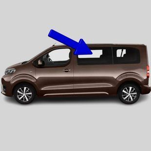 Бокове скло Citroen Jumpy/Spacetourer (Мінівен) (2016-) салону переднє ліве середня/довга база 2756/6569/8423AGSVZ фото