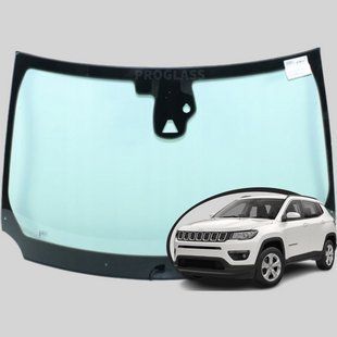 Лобове скло Jeep Compass II (2016-) / Джип Компас II з датчиком та камерою AJ21AGSBLV фото