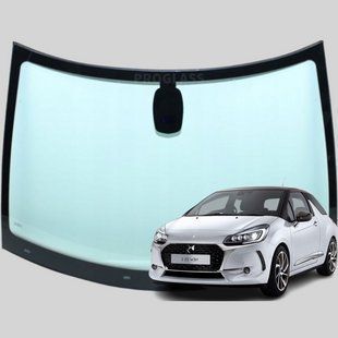 Лобове скло Citroen DS3 (Хетчбек) (2009-) / Сітроен ДС3 з датчиком 2745AGNMVZ1B фото