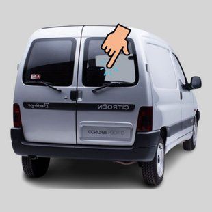 Стекло распашное правое Citroen Berlingo (Минивен) (1996-2008) / Ситроен Берлинго 2724/6537AGNBL фото