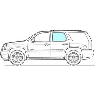 Стекло задней левой двери BMW X5 (F15) (Внедорожник) (2013-2018) / БМВ Х5 (Ф15) 2473AGSMVZ фото