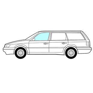 Скло передніх лівих дверей Alfa Romeo 33 II (Комбі) (1990-1995) / Альфа Ромео 33 II 2028AGN фото