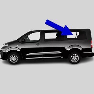 Бокове скло Citroen Jumpy/Spacetourer (Мінівен) (2016-) салону заднє ліве довга база 2756/6569/8423AGSVZ фото
