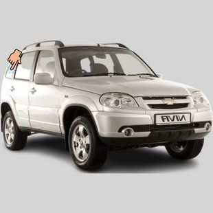 Форточка задня права ВАЗ 2123 (Шевролет Ніва) (Chevrolet Niva) (Позашляховик) (2002-) 4544AGNBL1B фото